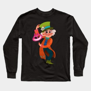 Mad Hatter Boo to You Parade Long Sleeve T-Shirt